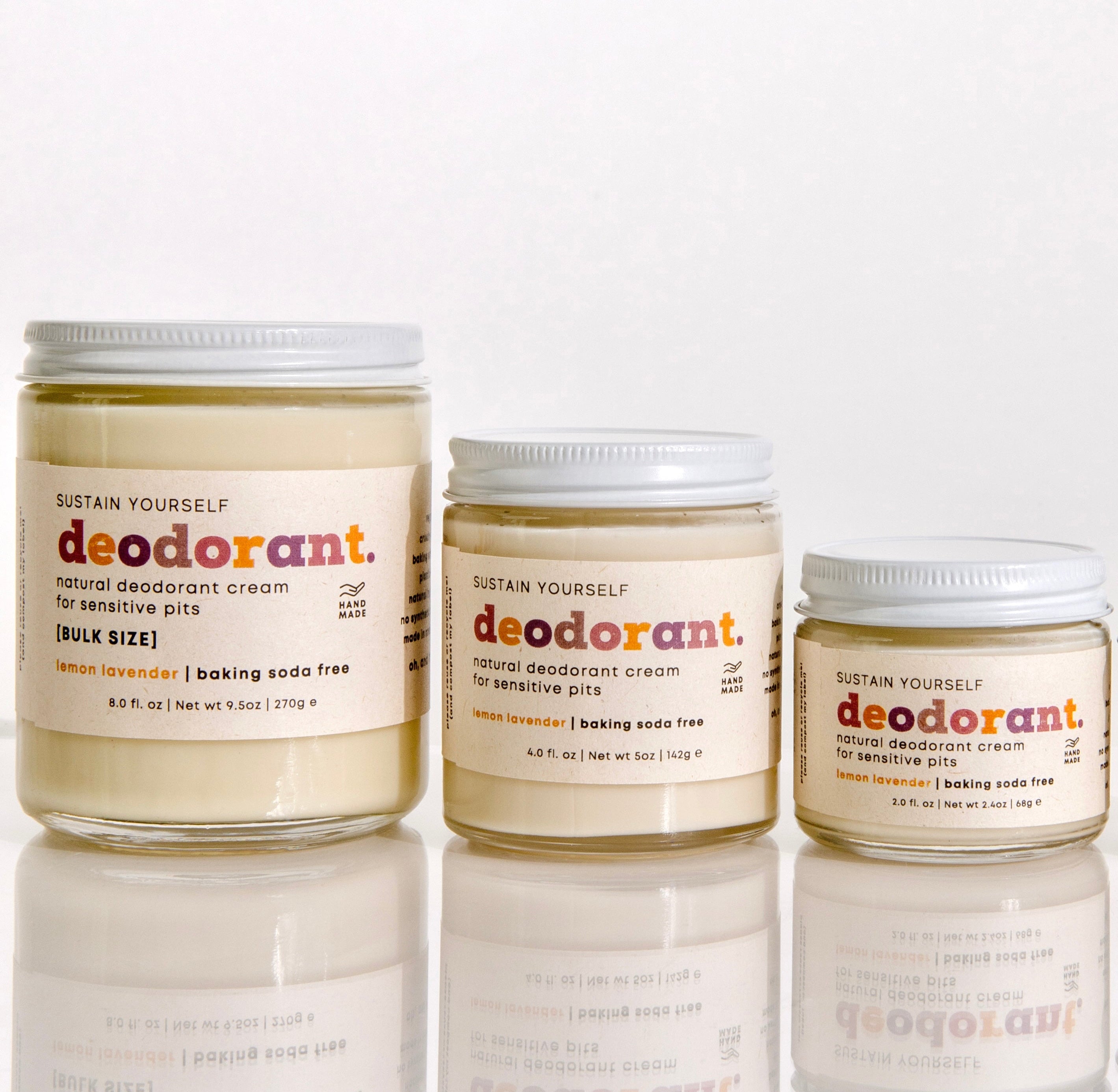 Lemon Lavender Deodorant Cream – Sustain Yourself