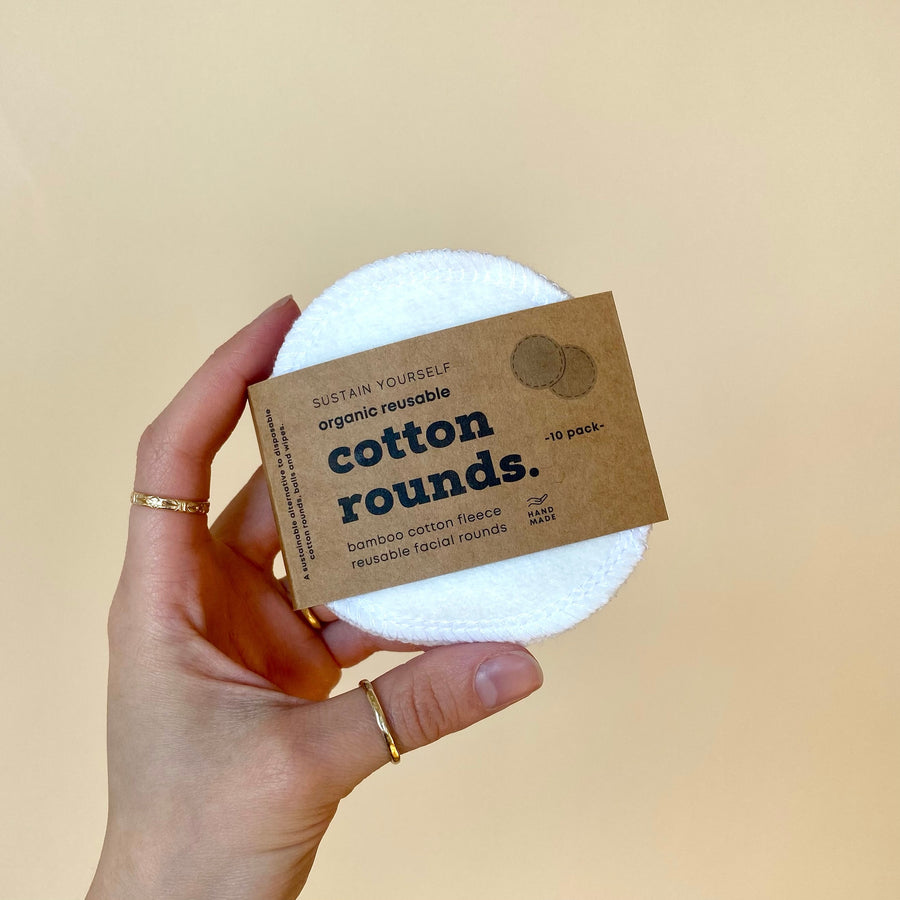Reusable Cotton Rounds – Sustain Yourself